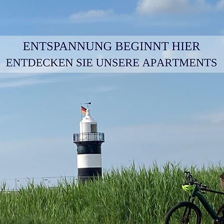 Haus Krabbe Apartments, Zentral Gelegen Im Idyllischen Nordseeort Zwischen Bremerhaven Und Cuxhaven, Hunde Kostenfrei Willkommen, Hauseigene Kostenfreie Parkplaetze Wremen Bagian luar foto